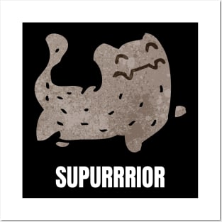 Superior Cat! Supurrrior! Posters and Art